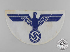A Large Kriegsmarine Sports Shirt Eagle Insignia