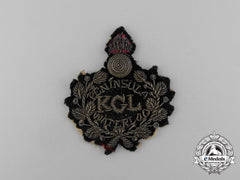 A Fine 1820'S King's German Legion Veteran's Badge