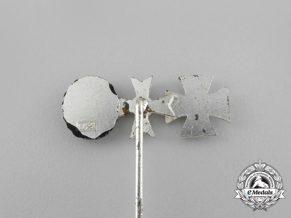 a_mint_second_war_german_miniature_iron_cross_group_stick_pin_aa_1500