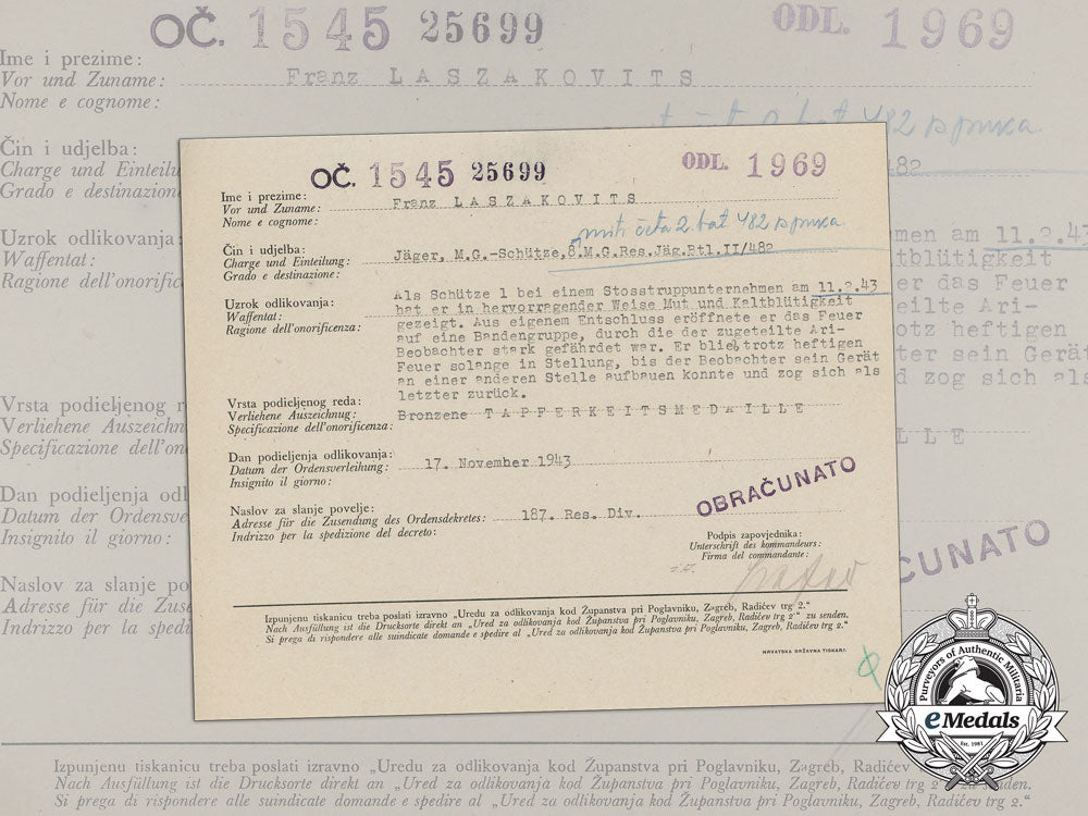 a_croatian/_german/_italian_award_document_to_machine_gunner_franz_laszakovits_aa_1700