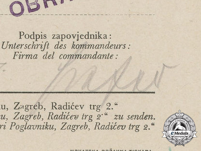 a_croatian/_german/_italian_award_document_to_machine_gunner_franz_laszakovits_aa_1702