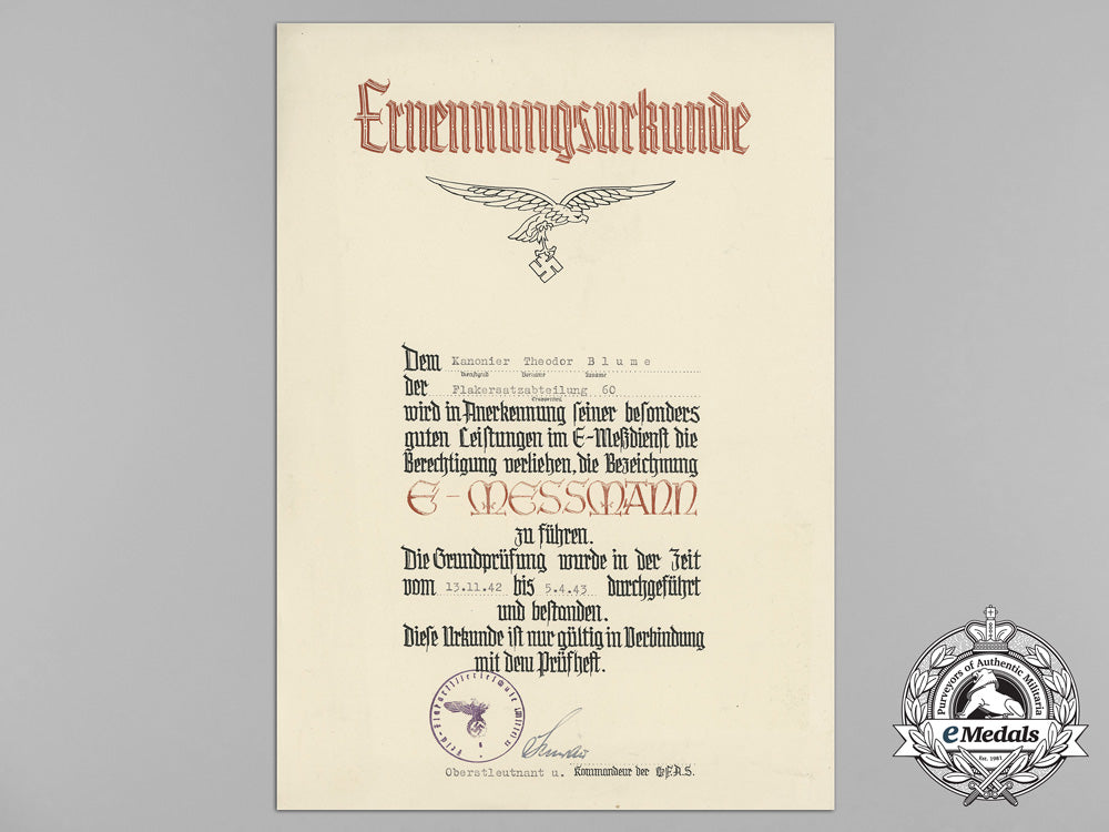 an_appointment_document_for_gunner_theodor_blume_to_flak“_e-_messmann”_aa_1752