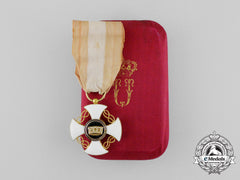 Italy, Kingdom. An Order Of The Crown In Gold, Knight's Cross, C.1885