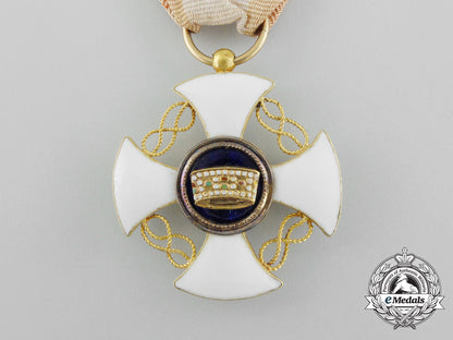 italy,_kingdom._an_order_of_the_crown_in_gold,_knight's_cross,_c.1885_aa_1950_1_1_1_1