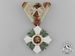 A Royal Bulgarian Order For Civil Merit, Iv Class