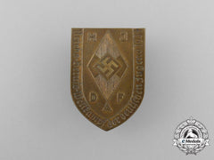 A 1934 Hj & Daf Joint Reichs Occupational Skills Competition Badge
