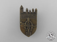 A 1933 Nskov (National Socialist War Victim’s Care) Mittelfranken Remembrance Day Badge