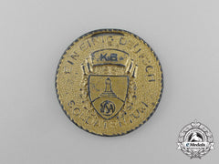 A 1939 American Kyffhäuser League “Day Of German Soldiers” Medal