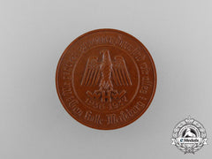A 1936/37 Winter Relief Of The German People Gau Halle-Merseburg Donation Badge
