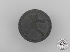 A 1937 Kassel Remembrance Day Badge By Carl Poellath Of Schrobenhausen