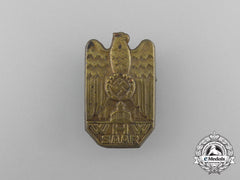 A Third Reich Period Whw (Winter Relief Of The German People) Saar Donation Badge
