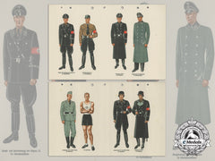 Two Page Wartime Reference For Ss Uniforms