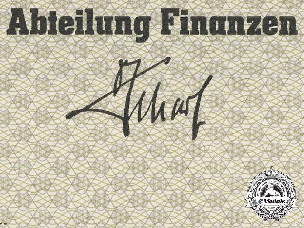 a1940_state_debenture_bond_mecklenburg100_reichsmark_aa_2335
