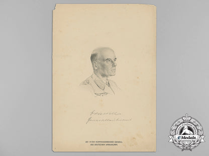 two_wartime_drawings_of_wehrmacht_officers;_knight's_cross_recipients_aa_2356