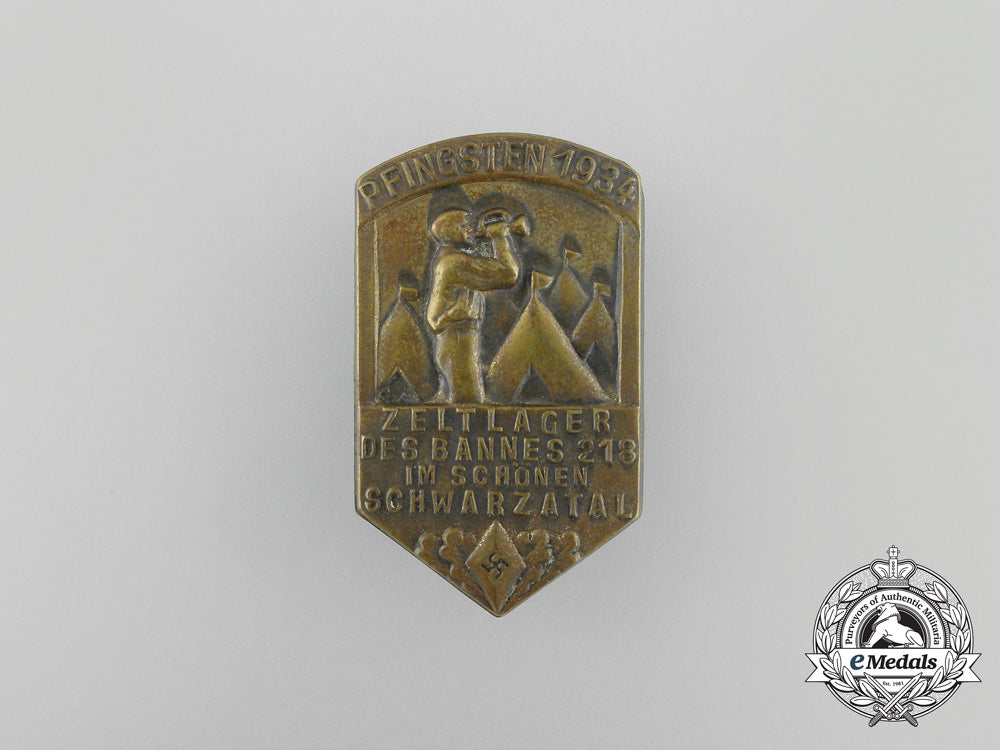 a1934_hj_bann213_pentecost_tent_camp_exhibition_badge_aa_2432