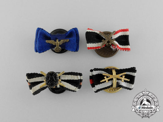 four_first_and_second_war_award_boutonniere_aa_2477