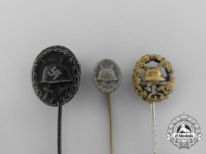 germany,_heer._three_miniature_first&_second_war_german_wound_badge_stick_pins_aa_2502