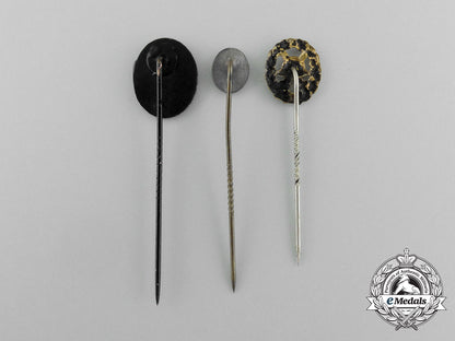 germany,_heer._three_miniature_first&_second_war_german_wound_badge_stick_pins_aa_2504
