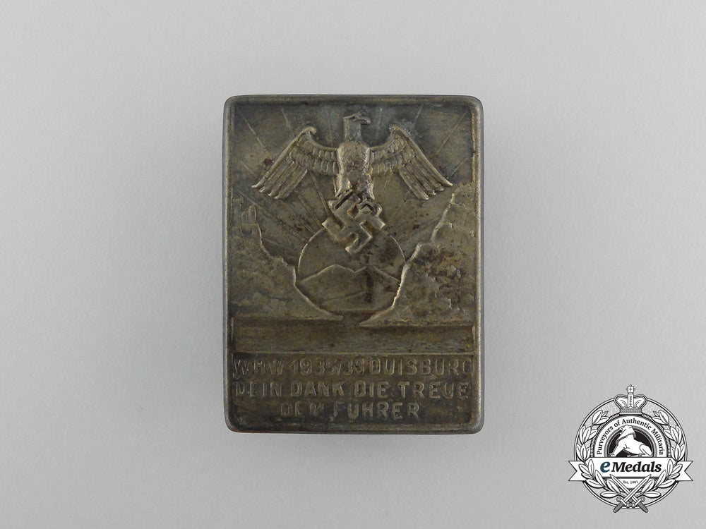 a1935/36_duisburg_whw(_winter_relief_of_the_german_people)_donation_badge_aa_2512