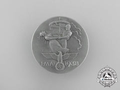 A 1938 Day Of Labour (May 1St) Badge  By Brehmer Of Markneukirchen