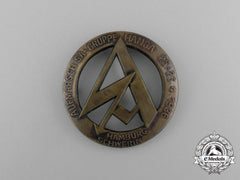 Germany, Sa. A 1936 Rally Of The Sa Group Hansa In Hamburg-Schwerin Badge