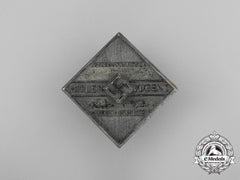 A 1933 HJ Unterbann Meeting In Neuburg Badge