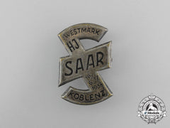 A 1934 Hj Westmark-Saar-Koblenz Rally Badge