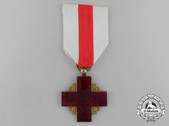 A French Red Cross Service Medal; Gold Grade