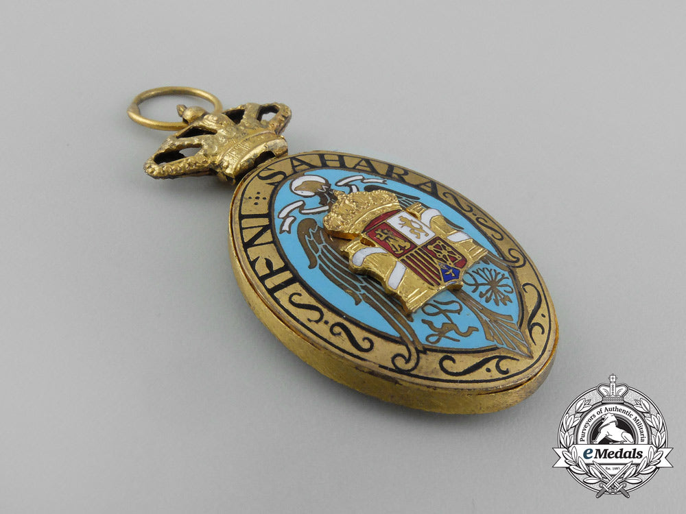 spain._a_campaign_medal_for_the_ifni_and_the_sahara;1_st_class_for_officers_aa_2658