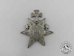 Montenegro. A Nco's Cap Badge C.1900