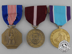 Three American Medals And Awards