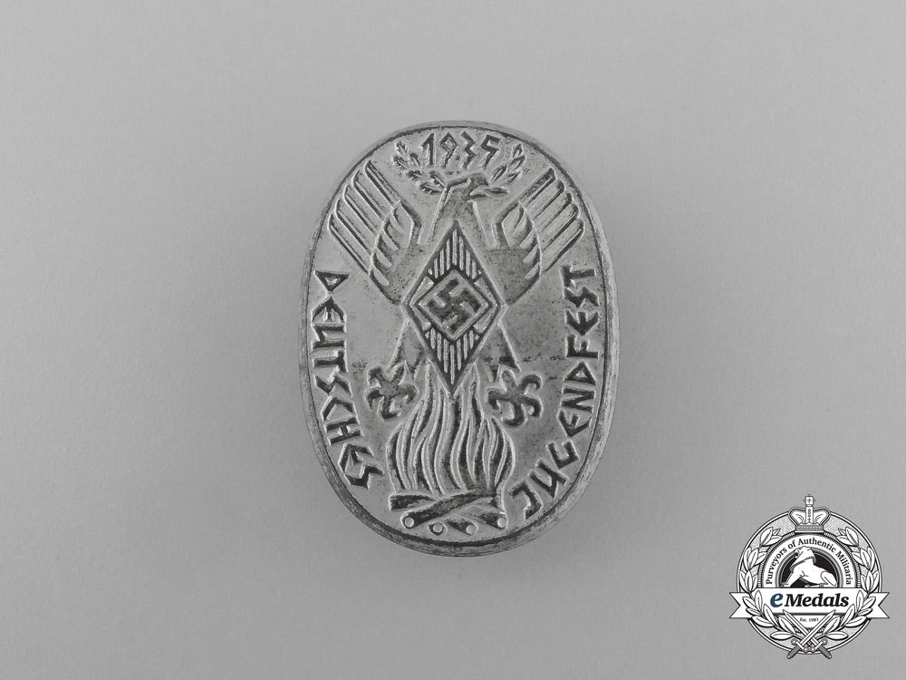 a1935_hj_german_festival_of_youths_badge_aa_2949