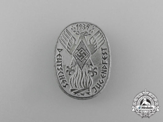 a1935_hj_german_festival_of_youths_badge_aa_2949