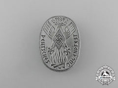 A 1935 HJ German Festival Of Youths Badge