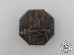 A 1934 “The Saar Is German” Celebration Badge