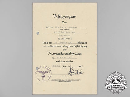 a_large_lot_of_documents_to_julius_maier;_award&_family_documents,&_post-_war_employment_references_aa_3061_1