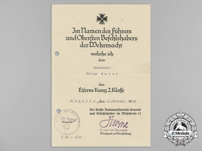 a_large_lot_of_documents_to_julius_maier;_award&_family_documents,&_post-_war_employment_references_aa_3063_1