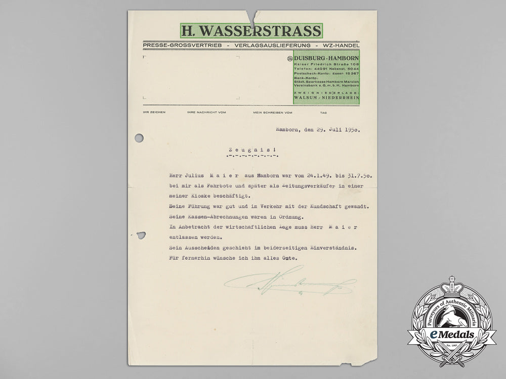 a_large_lot_of_documents_to_julius_maier;_award&_family_documents,&_post-_war_employment_references_aa_3078_1