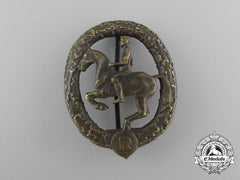 A Second War German Equestrian/Horseman’s Badge By Christian Lauer