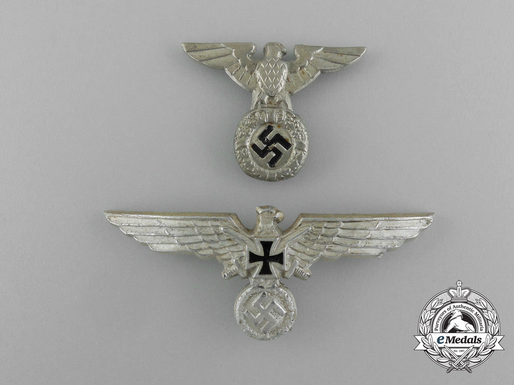 a_grouping_of_two_second_war_german_cap_eagles_aa_3179