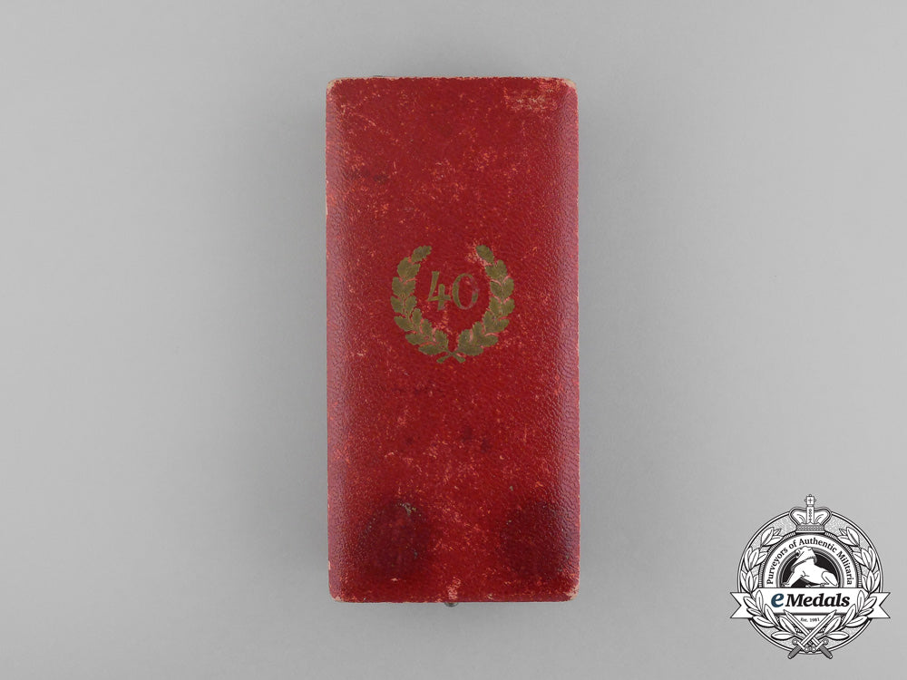 a_cased_german40-_year_faithful_service_cross;_first_class_by_deschler&_sohn_aa_3233