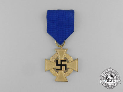 a_cased_german40-_year_faithful_service_cross;_first_class_by_deschler&_sohn_aa_3234