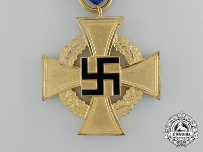 a_cased_german40-_year_faithful_service_cross;_first_class_by_deschler&_sohn_aa_3235