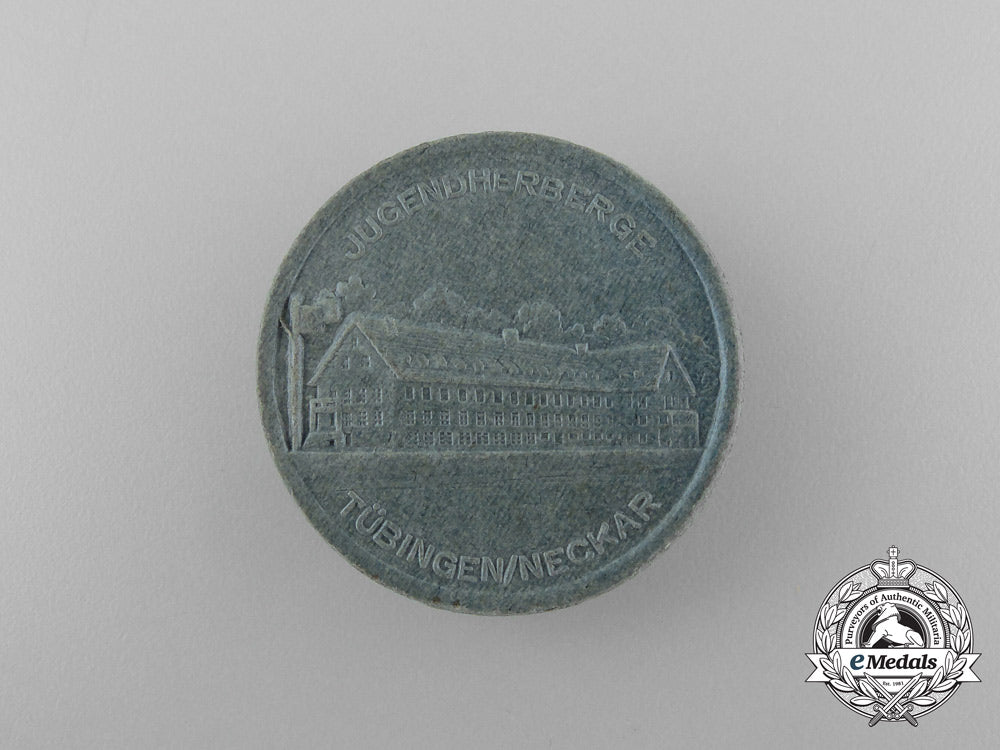 a_third_reich_period_german_youth_hostel_tübingen/_neckar_donation_badge_aa_3269