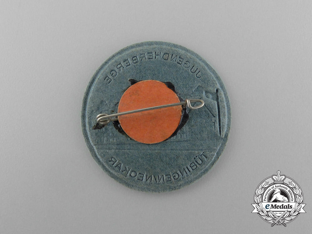 a_third_reich_period_german_youth_hostel_tübingen/_neckar_donation_badge_aa_3270