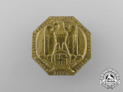 A Third Reich Period Association For Sports And Hunting Donation Badge