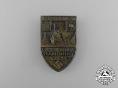 A 1934 “Der Stahlhelm” Hamburg Day Of The Front-Fighter Veterans Badge