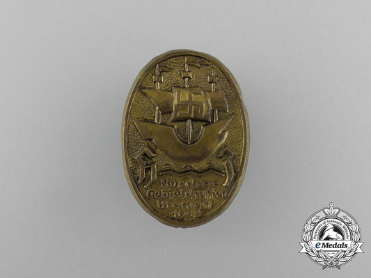 a1933_nordsee_regional_meeting_badge_in_bremen_badge_aa_3339