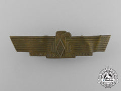 A 1934 Würzburg Hj Rally Badge