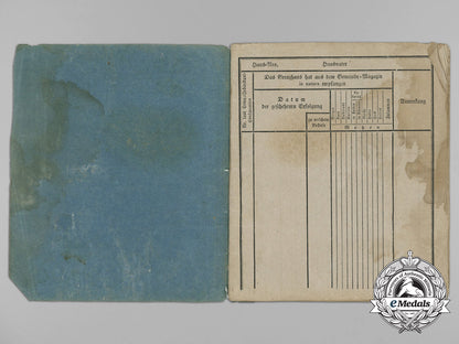 an1850'_s_austrian_army_book_to_member_of_the111_th_croatian_regiment_aa_3347